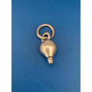 Lightbulb Sterling Silver Jewelry Charm #lights on